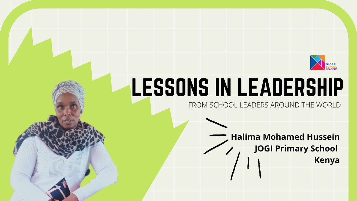 #GSLessons Data is a powerful 🔧 in the hands of a #schoolleader. Especially one who is determined to disrupt deep-seated cultural barriers and inequities. 

Halima Mohamed Hussein, a school leader supported by our Kenya partner <a href="/dignitasproject/">Dignitas</a> shares her #LessoninLeadership⬇️🧵