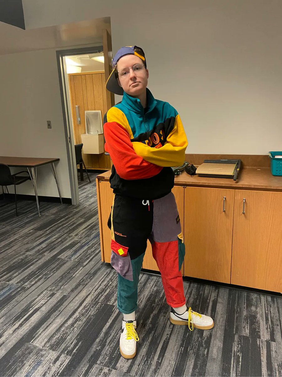 MiddleSaline's tweet image. Gearing up for 80’s and 90’s day here at SMS!