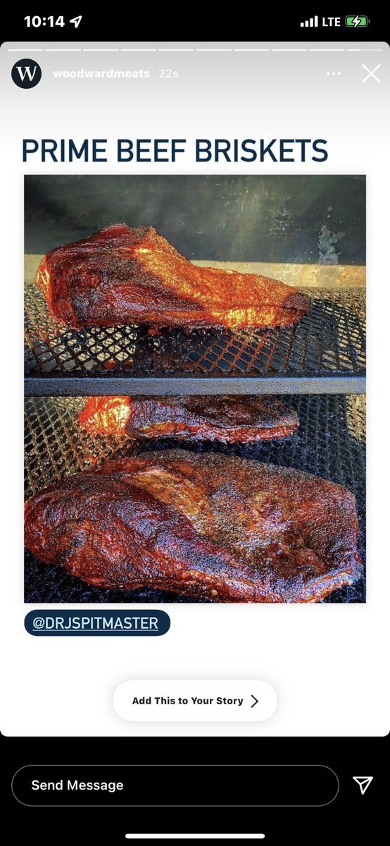 BBQSmokingPTBO's tweet photo. These prime briskets are coming along beautifully from @woodwardmeats . Excited about our new relationship with them. Going to be a great BBQ season! Taking it to the next level.
#bbq #food #foodies #barbecue #bbqlife #thisjointssmokin #RecipeOfTheDay #pitmaster #foodie https://t.co/uW4CfMzITT