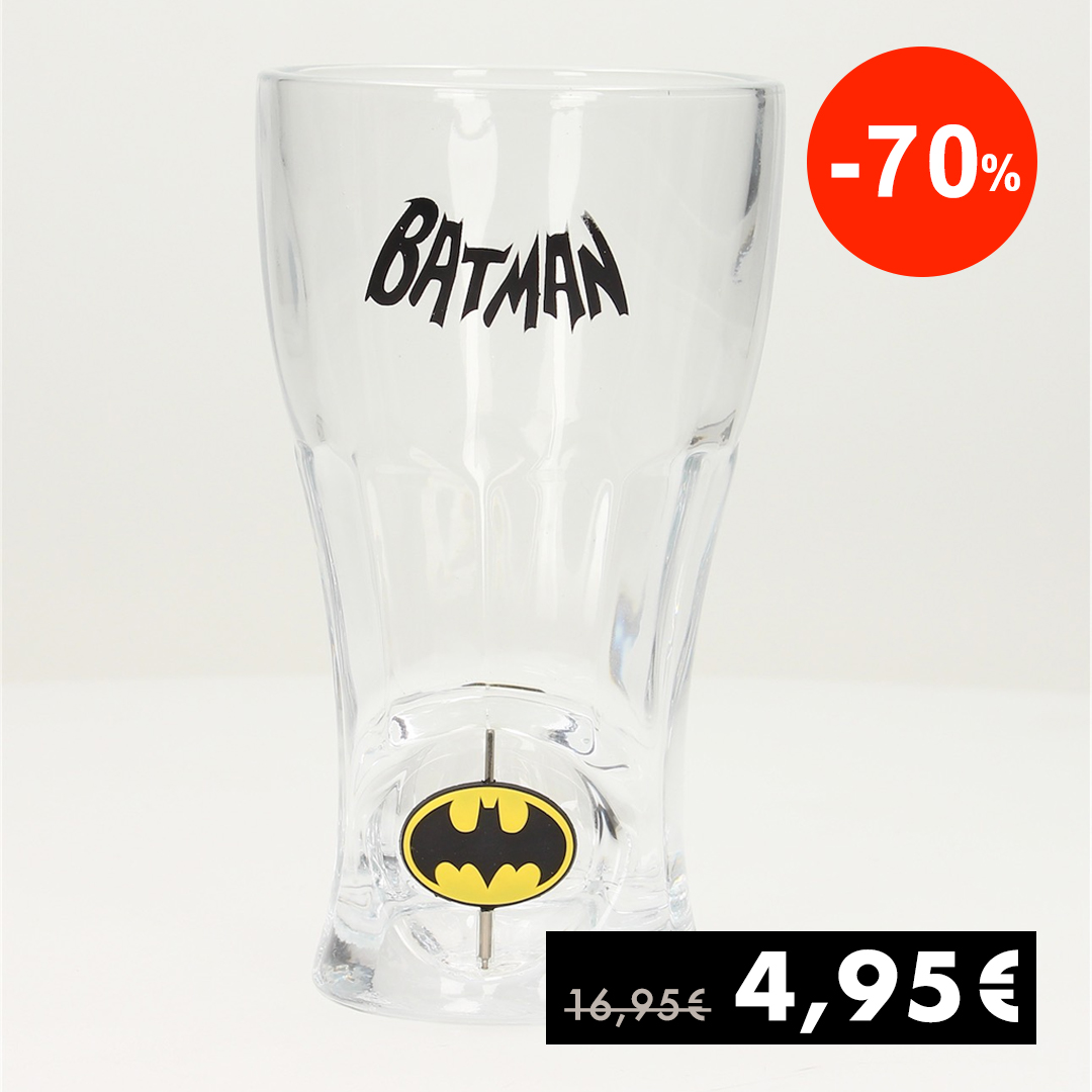 frikytopia's tweet photo. Vaso XL de cristal de dos de los superhéroes más populares del Universo DC, ¡Batman y Superman! 

Consíguelos ahora con un -70% de dto! 
(Se venden por separado) https://t.co/hTQlRdpIdQ