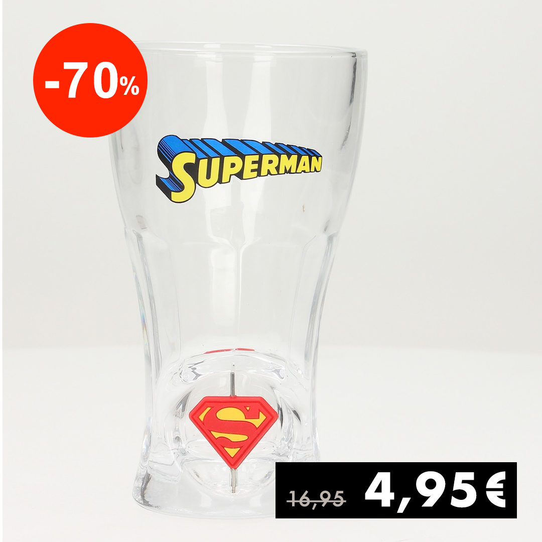 frikytopia's tweet photo. Vaso XL de cristal de dos de los superhéroes más populares del Universo DC, ¡Batman y Superman! 

Consíguelos ahora con un -70% de dto! 
(Se venden por separado) https://t.co/hTQlRdpIdQ
