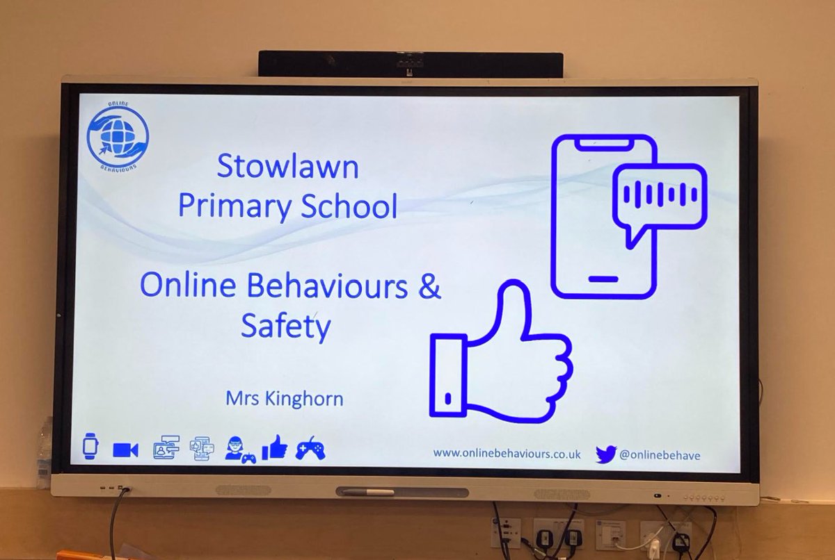 OnlineBehave's tweet photo. Great online safety workshops with Year 6 @StowlawnPrimary this morning, carrying on from #SID2022 Today we've been talking about the 6 Rs and the importance of getting our #digital5aday. Mature contributions from all #onlinesafety #esafety @ChildrensComm @padlet 

-- https://t.co/CFpzicb2YH
