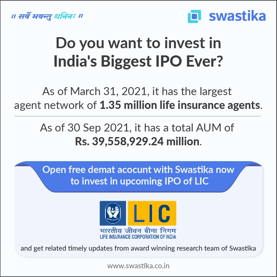 SwastikaInvest's tweet photo. Don't miss the chance!

Open a Free Demat &amp; Trading account : https://t.co/QBW0TGVRmm .

📞 0120-4400700
https://t.co/nN7Ms5h7RX

#SwastikaInvestmart #LICUpdates #LIC #sharemarket #stockmarket #nifty #sensex #indianstockmarket #nse #bse #investment #investing #stockmarketnews https://t.co/kAjSS6Wryb