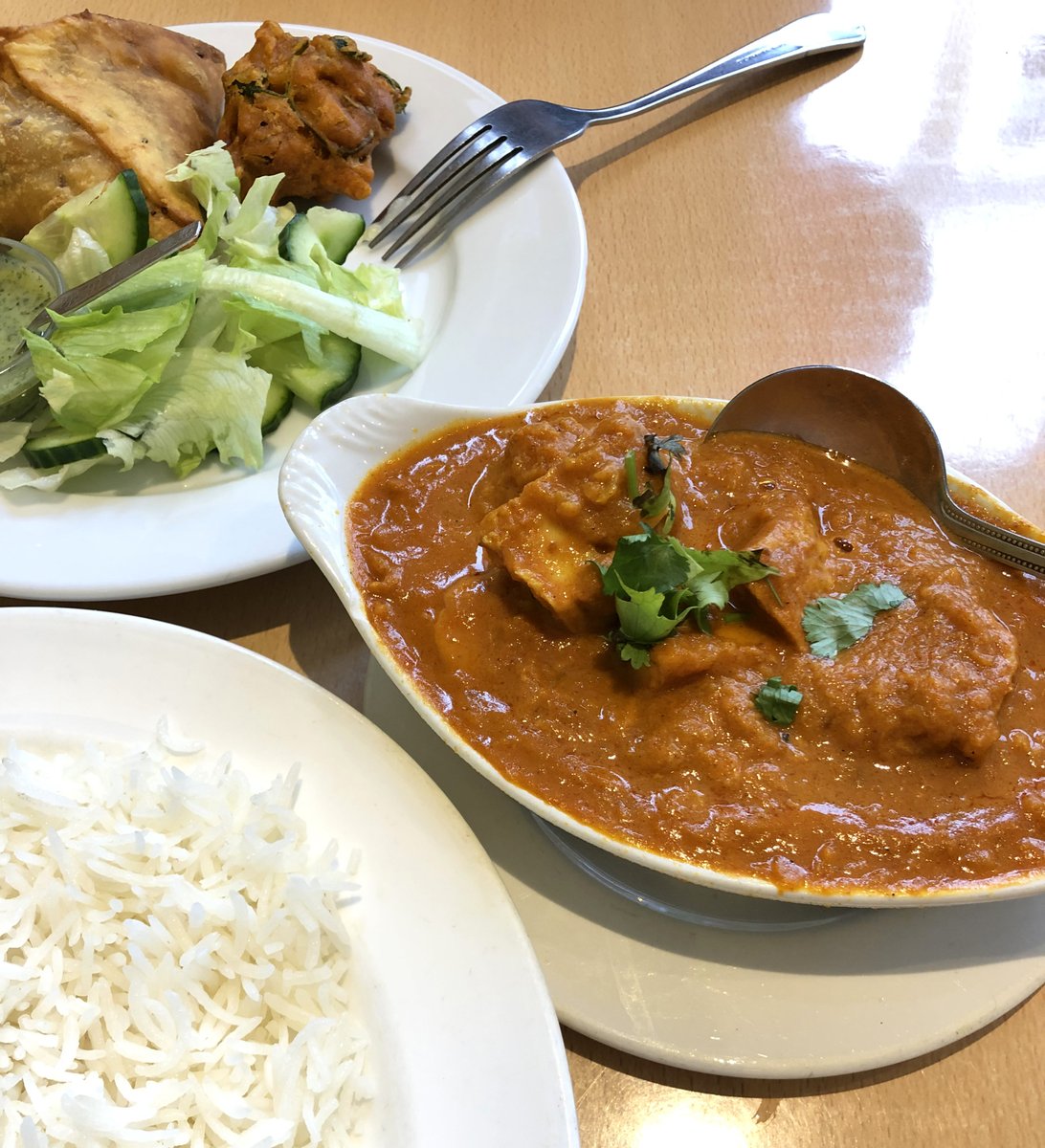 Curry anyone? 🍛 Discover Masala Indian restaurant on Hogarth Rd - Any curry with rice and a side for £10!