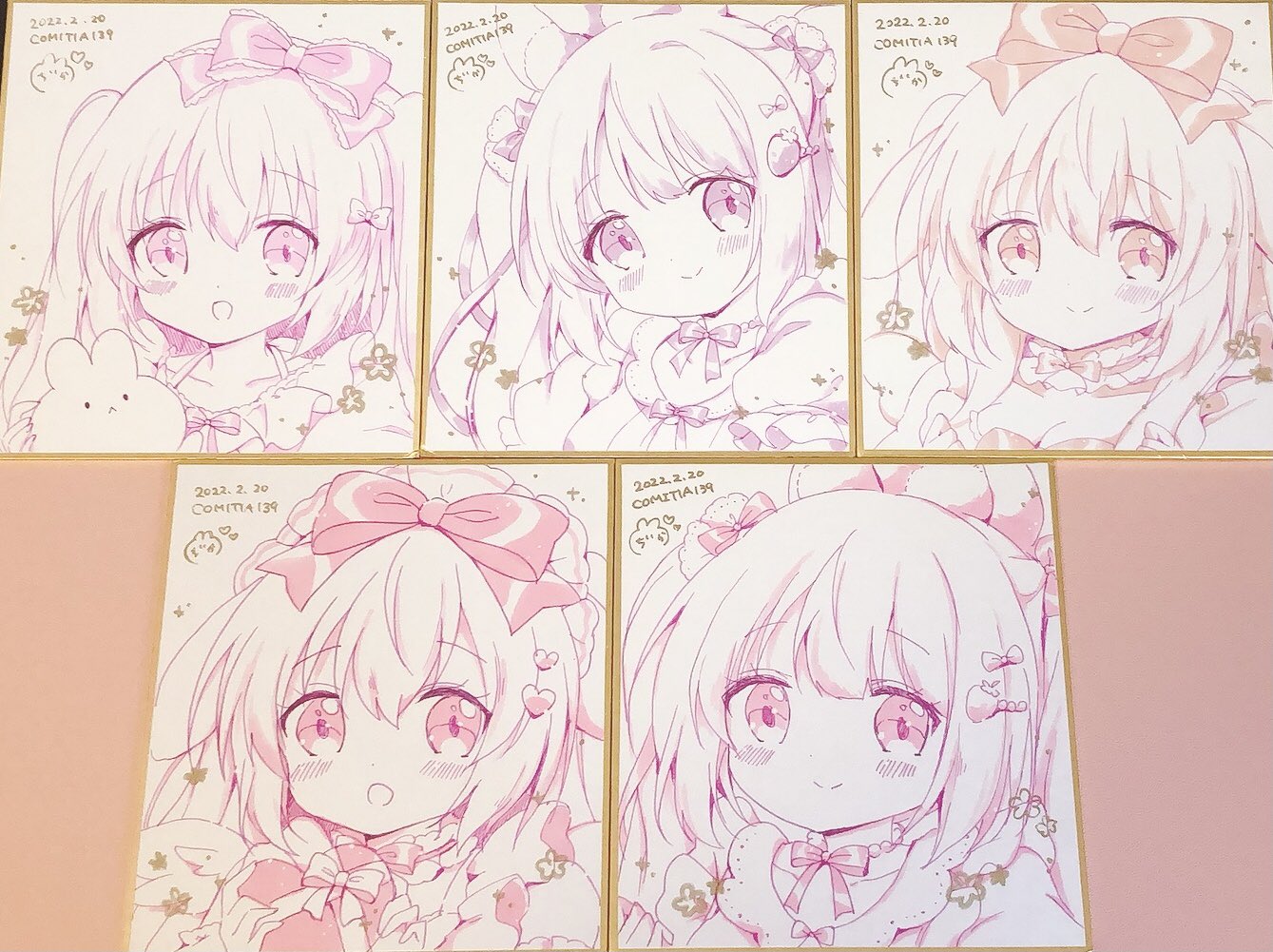 C104 びびっどぼっくす 椎花びび 直筆イラスト ミニ色紙 竜華キサキ C104 びびっどぼっくす 椎花びび 直筆イラスト ミニ色紙 竜華キサキ
