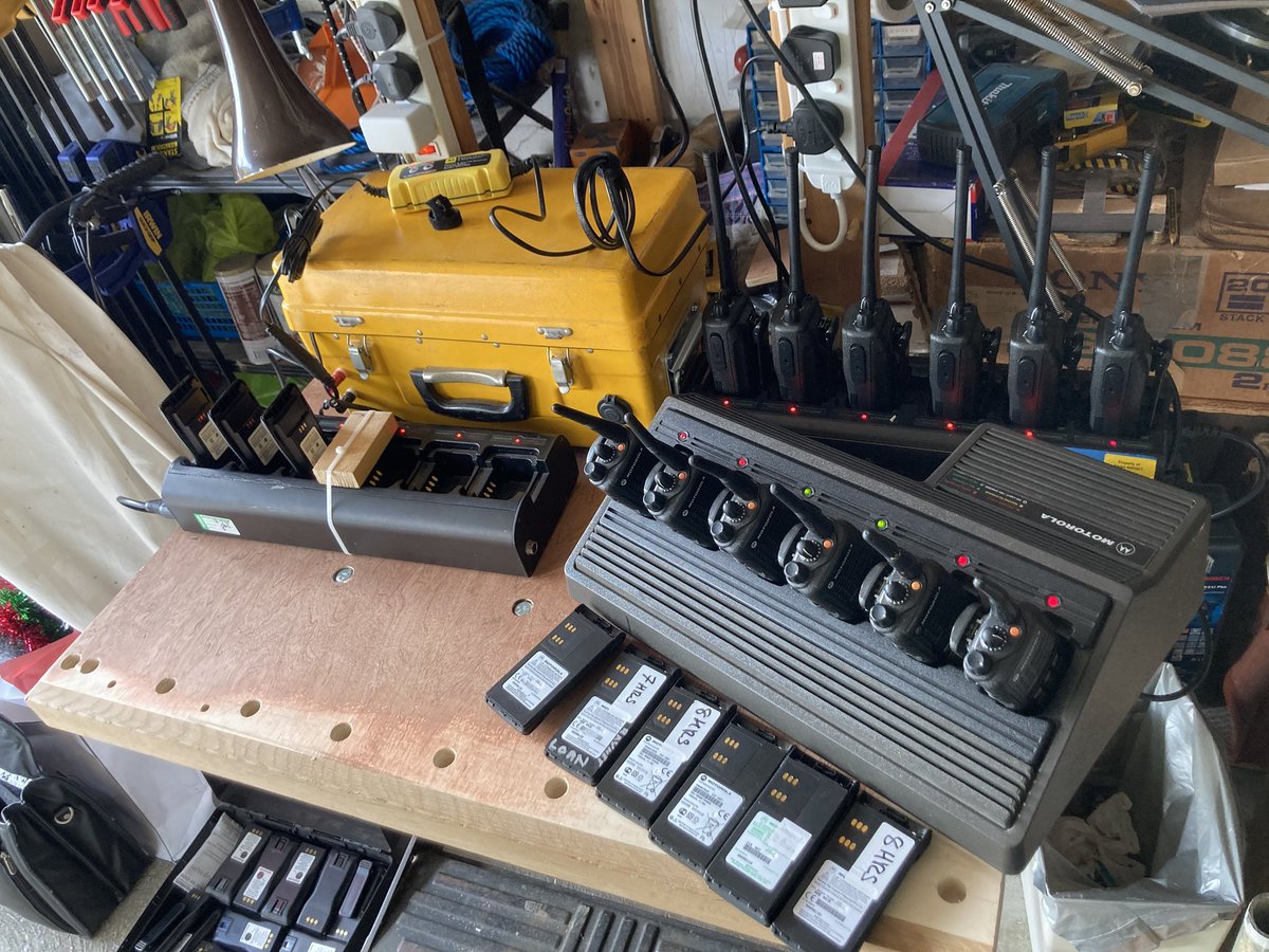 EssexRAYNET's tweet image. With the predicted high winds and rain, Essex RAYNET are readying their equipment by charging the groups handheld radios and preparing Go Bags.  Let's hope its not too bad. essexraynet.co.uk   @RAYNET_UK