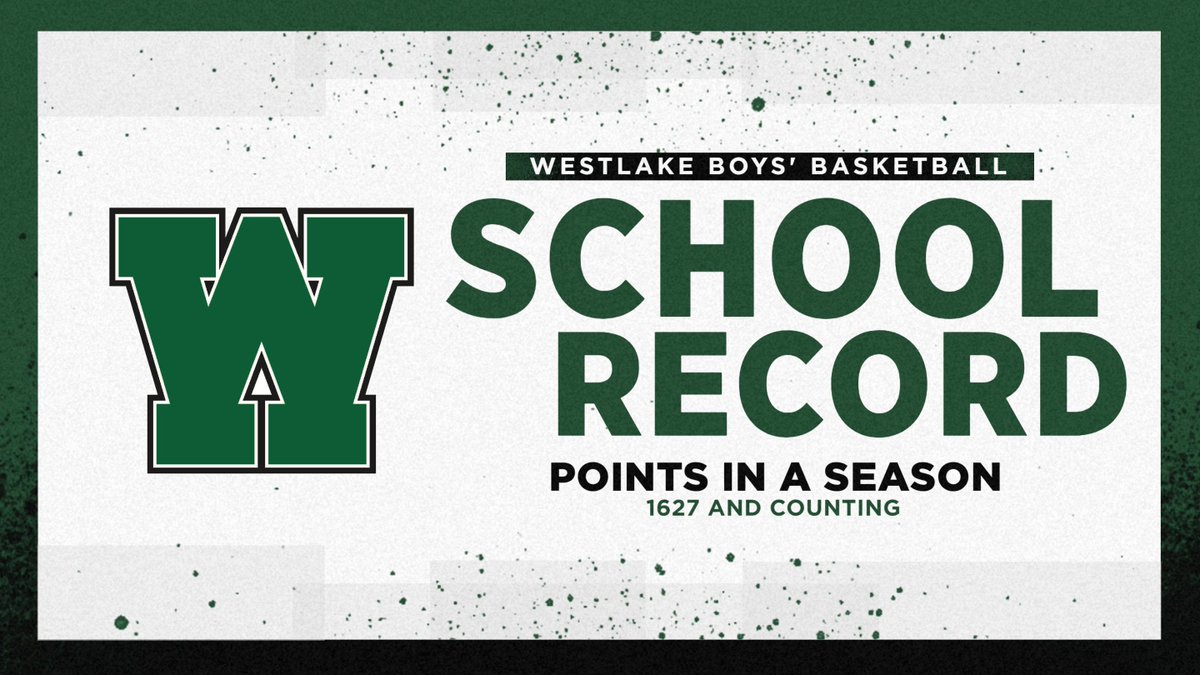 In Tuesday's win over Buckeye, the 21-22 Demons set a school record for points in a season (previous record 1625 in 1975 season).  Planning on scoring a few more before the season ends! Well done guys! <a href="/DemonAthletics/">Robynn D</a> <a href="/WHS_Westlake/">Westlake High School</a> #together