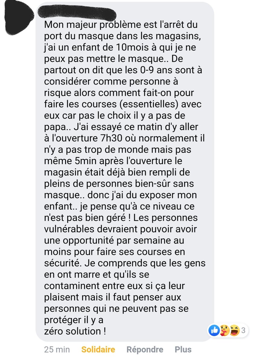 ClaudeSteve6's tweet photo. Une maman inquiète. Devinez ce que lui ont conseillé les experts-immunologues facebook? https://t.co/G9JKA0mjLn