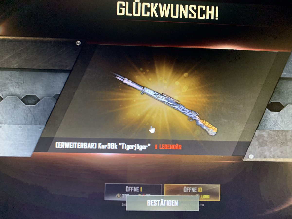 blackhound16's tweet photo. @PUBG After the new Update i started the Game and Open one of the new Create. Little bit lucky https://t.co/aNifsSNjZn