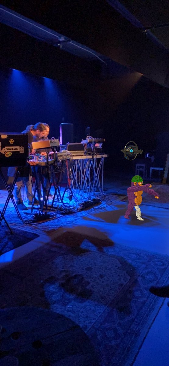 I Love listen good music and dance on the floor 

<a href="/CyberKongz/">CyberKongz</a> x  <a href="/JaduHologram/">Jadu AVAs</a> x #LF58 

#MuzikiFactoryFormello  #NFT