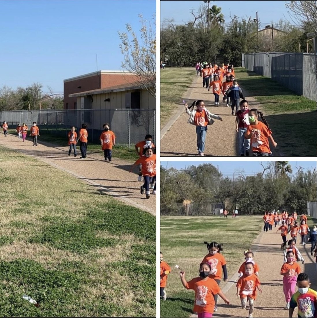 Thigpen Zavala Hawks finished their final mile today for the McAllen Kids Marathon!