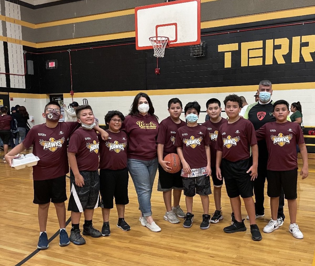 Our Hawks have a five game win streak. Our boys did great and Coach Perales is amazing!