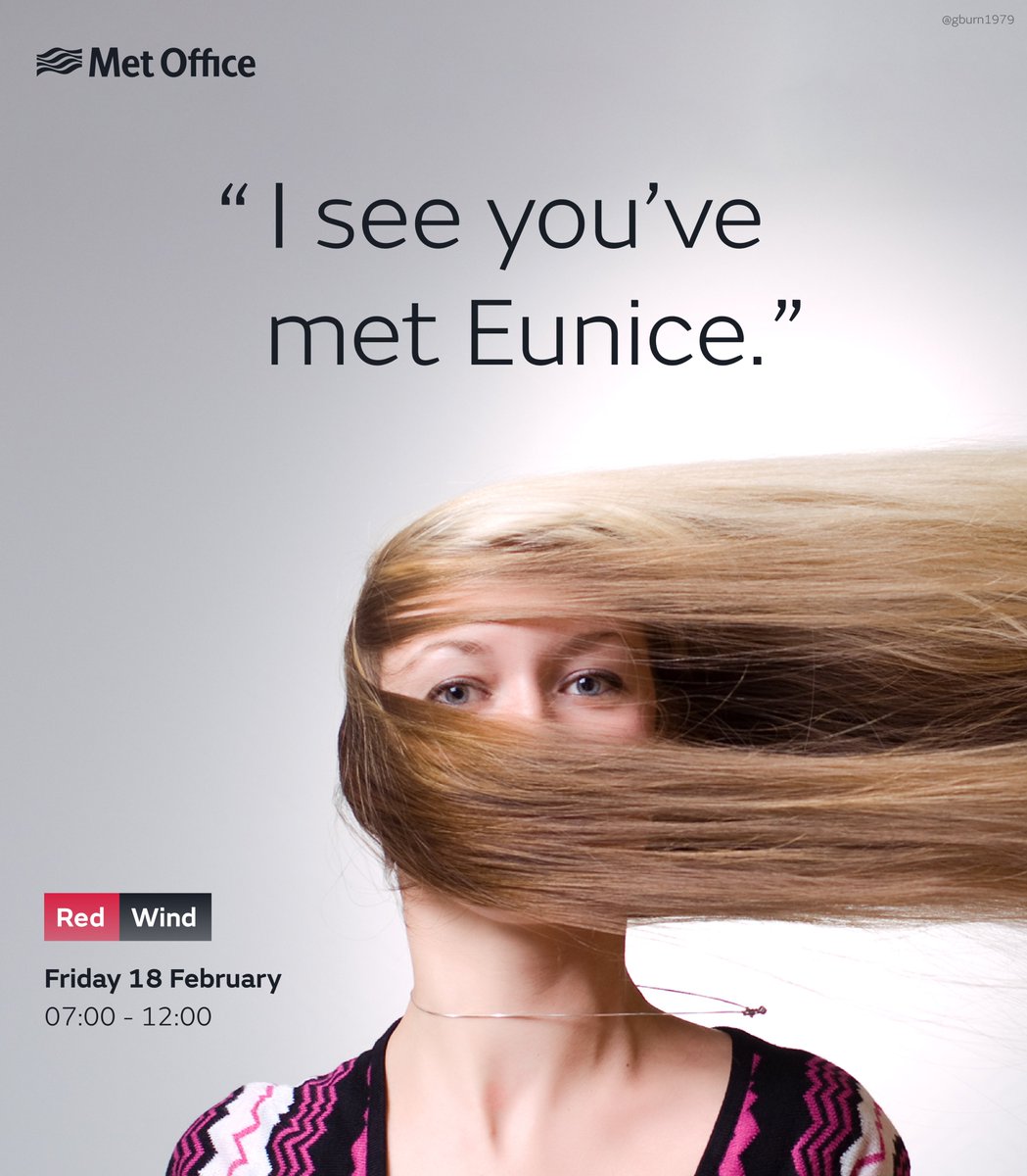 George Burningham (@gburn1979) on Twitter photo Create clear & responsible posters to highlight the <a href="/MetOffice/">Met Office</a> Red National Severe Weather Warning for #StormEunice to keep people safe <a href="/OneMinuteBriefs/">One Minute Briefs ⏱️</a> Create clear & responsible posters to highlight the <a href="/MetOffice/">Met Office</a> Red National Severe Weather Warning for #StormEunice to keep people safe <a href="/OneMinuteBriefs/">One Minute Briefs ⏱️</a>