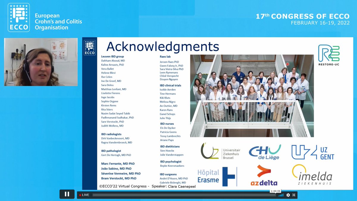 IBD kliniek Bonheiden (@ibd_kliniek) on Twitter photo OP03 @ #ECCO2022
RESTORE-UC study
RCT autologuous FMT vs Superdonor FMT
highly standardized prep protocol
➡️prematurely stopped at interim futility analysis
back to the bench to explore negative results (genetics, receptor)
<a href="/ibd_kliniek/">IBD kliniek Bonheiden</a> <a href="/ibdleuven/">IBD Leuven</a> OP03 @ #ECCO2022
RESTORE-UC study
RCT autologuous FMT vs Superdonor FMT
highly standardized prep protocol
➡️prematurely stopped at interim futility analysis
back to the bench to explore negative results (genetics, receptor)
<a href="/ibd_kliniek/">IBD kliniek Bonheiden</a> <a href="/ibdleuven/">IBD Leuven</a>