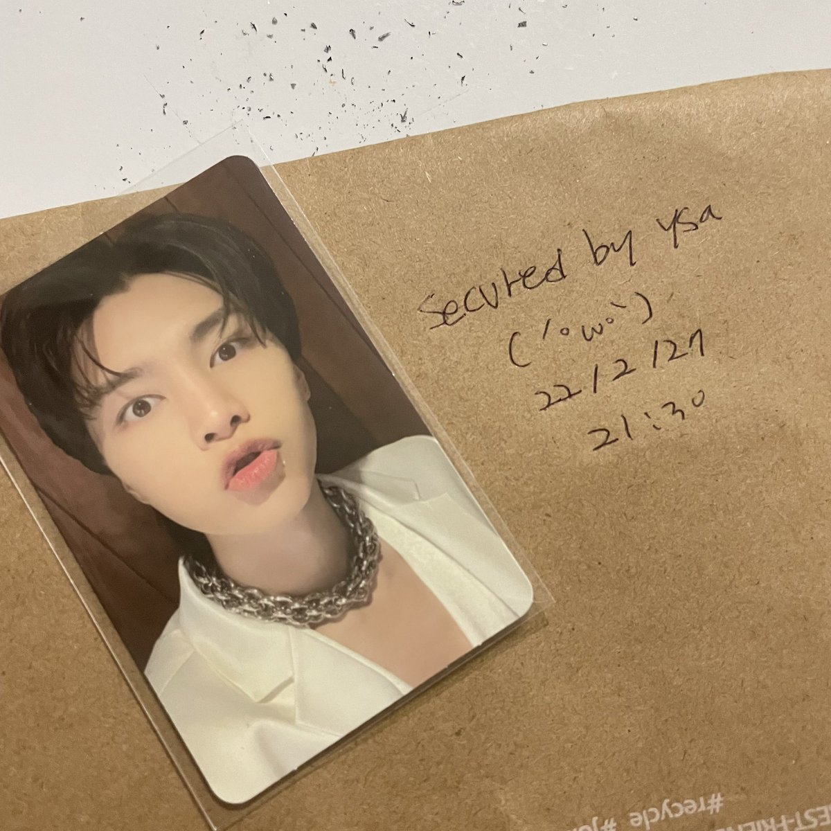 ysamwang's tweet photo. ★ #YsaUpdates

secured for @95NEOC1DE ☺️ thank you !! 🤍 https://t.co/nT6Ca4NSuz