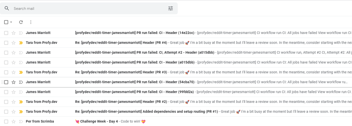 james_web_dev's tweet image. I really loving the structure and workflow that @j_kettmann has created with profy.dev. I've spent more than an hour on linting issues today. Learning lots!