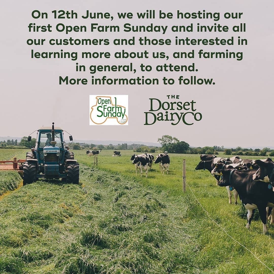 On 12th June, we will be hosting our first Open Farm Sunday and invite all our customers &amp; those interested in learning more about us, and farming in general, to attend. Pt2
<a href="/OpenFarmSunday/">OpenFarmSunday</a> <a href="/barberscheese/">Barber's Cheesemakers</a> <a href="/NFUtweets/">National Farmers' Union</a> <a href="/NFU_Dairy/">NFU Dairy</a> <a href="/NFUDorset/">NFU Dorset</a> <a href="/NFUCountryside/">Countryside</a> <a href="/AbiReader/">Abi Reader</a> <a href="/Simon4NDorset/">Simon Hoare MP</a>