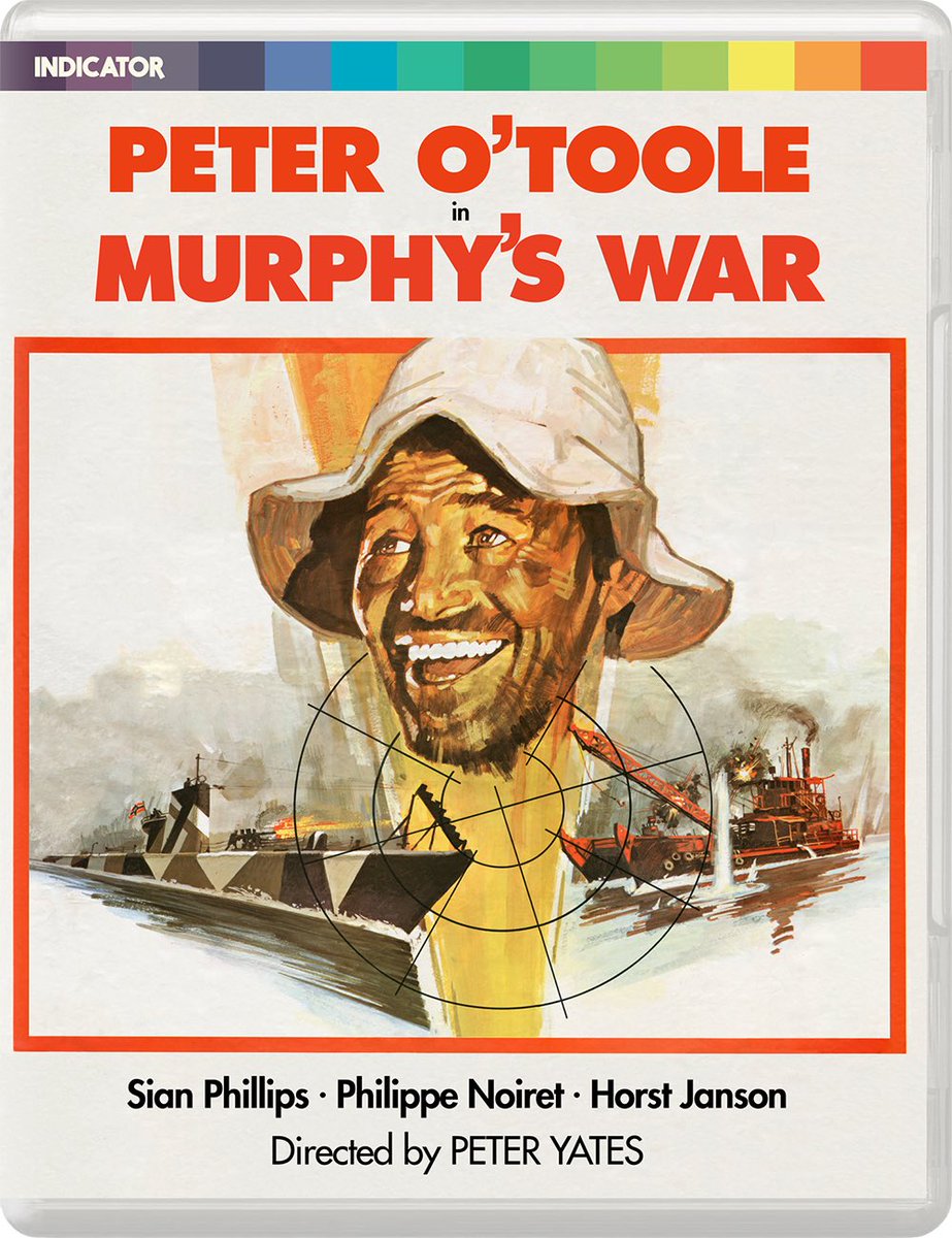 disc_connected's tweet photo. ***ANNOUNCEMENT***
Coming on May 23rd in the UK: #MurphysWar (1971)!
Peter Yates’ MURPHY’S WAR (1971), making its worldwide Blu-ray premiere. Starring Peter O’Toole, giving one of his most spirited performances, and Philippe Noiret, this WWII adventure combines https://t.co/gpMOhnHkdg
