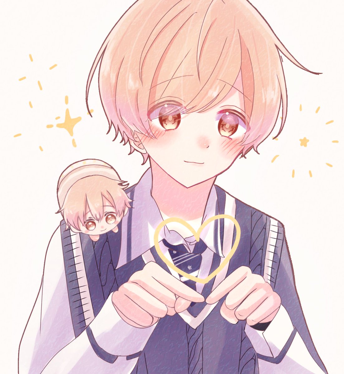 大好き』💛 #すとぷりギャラリー #るぅとくん 」|moe *.ﾟのイラスト