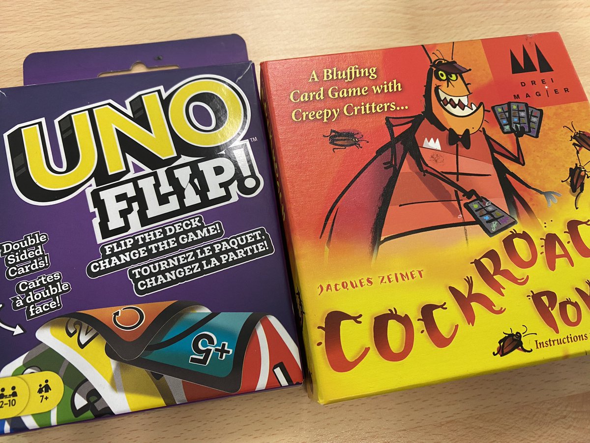 mrs_nesrallah's tweet photo. Indoor recess is going to be awesome! @oksarge #cockroachpoker https://t.co/xFdnv3z230