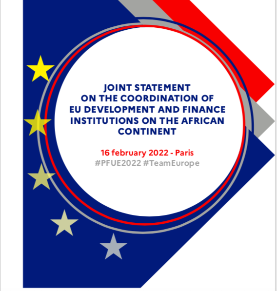 Practitioners_'s tweet photo. On the eve of the #EUAUSummit❗️The Practitioners' Network has signed the new Joint Statement on the coordination of 🇪🇺 development and finance institutions  ❗️  #PFUE2022 #AfricaEuropeWeek #TeamEurope #PNKnowledge #WorkingBetterTogether 
@AFD_France @expertisefrance https://t.co/llswaSLQX8