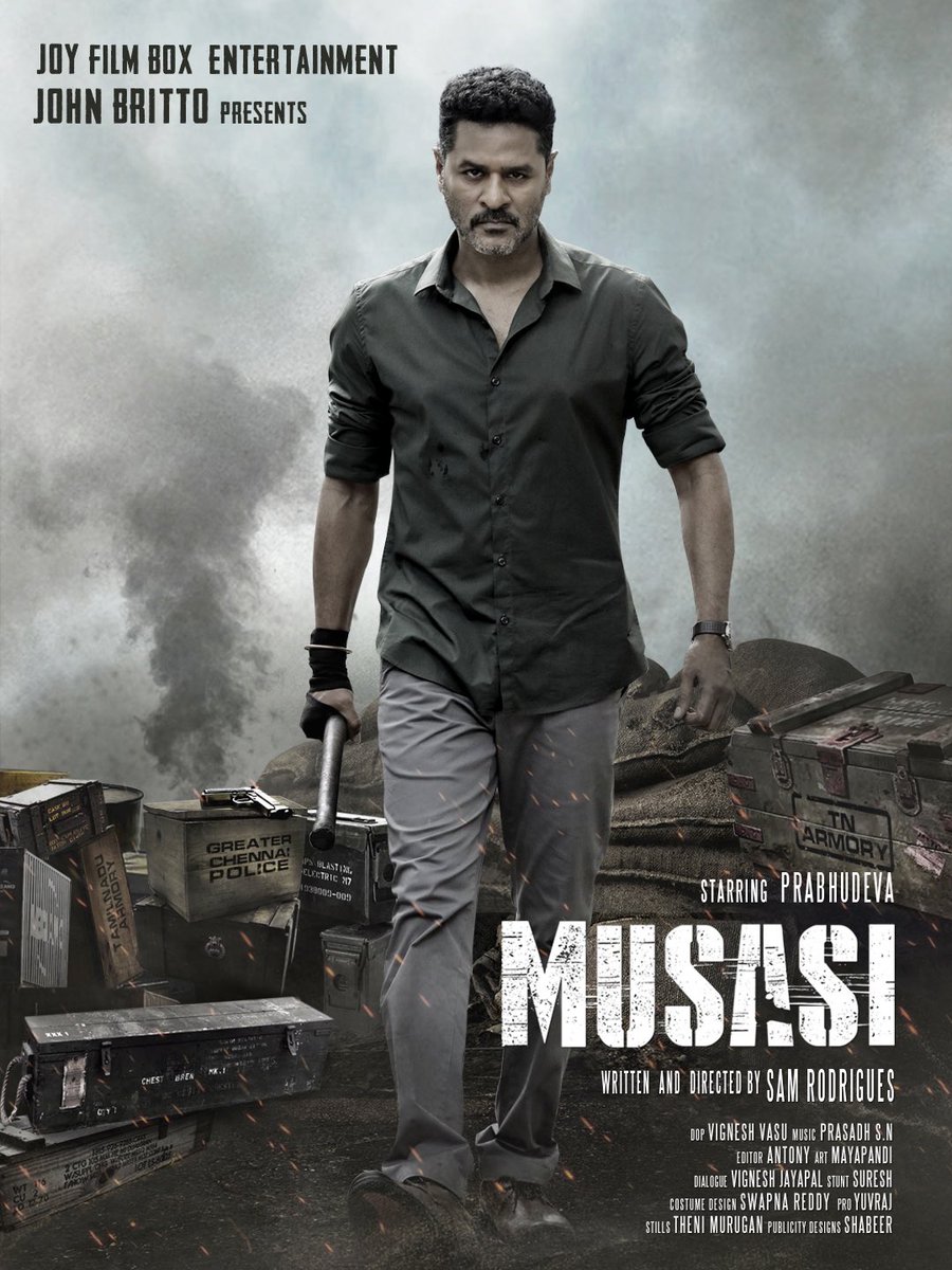 cinenayagan's tweet photo. Sema first look of @PDdancing's #Musasi, Directed by debutant @samrodrigues23, Produced by #JohnBritto of #JoyFilmBoxEntertainment.
#MusasiFirstLook
@Actor_Mahendran Waiting😍bro
#Updatechinna #YouTube https://t.co/pdamSvlSI1