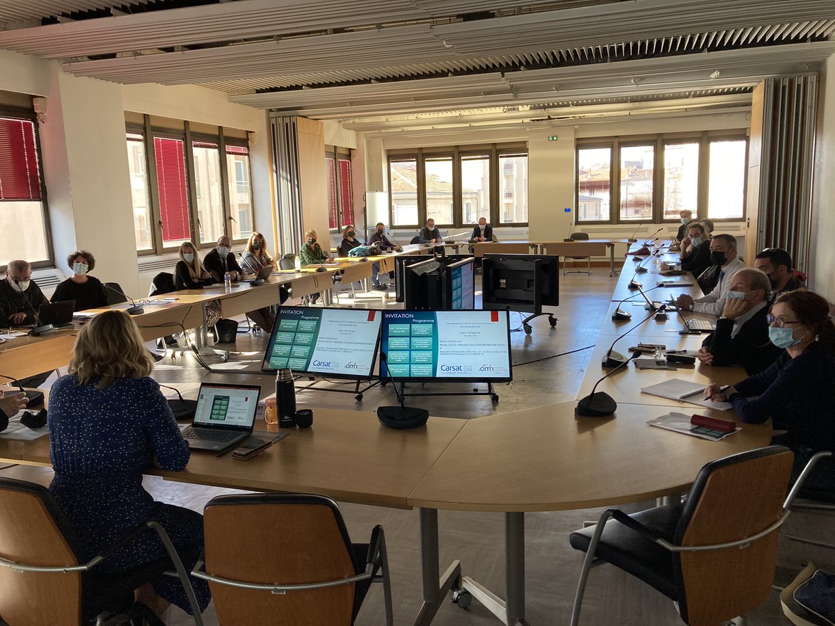 OMHabitat's tweet photo. Rencontre CARSAT/ Organismes d’Occitanie Méditerranée Habitat : quels moyens proposés par la CARSAT pour prendre en compte le vieillissement des locataires ?
#omh, #carsatlr #hlm #calvo https://t.co/ECbcxU9WC3