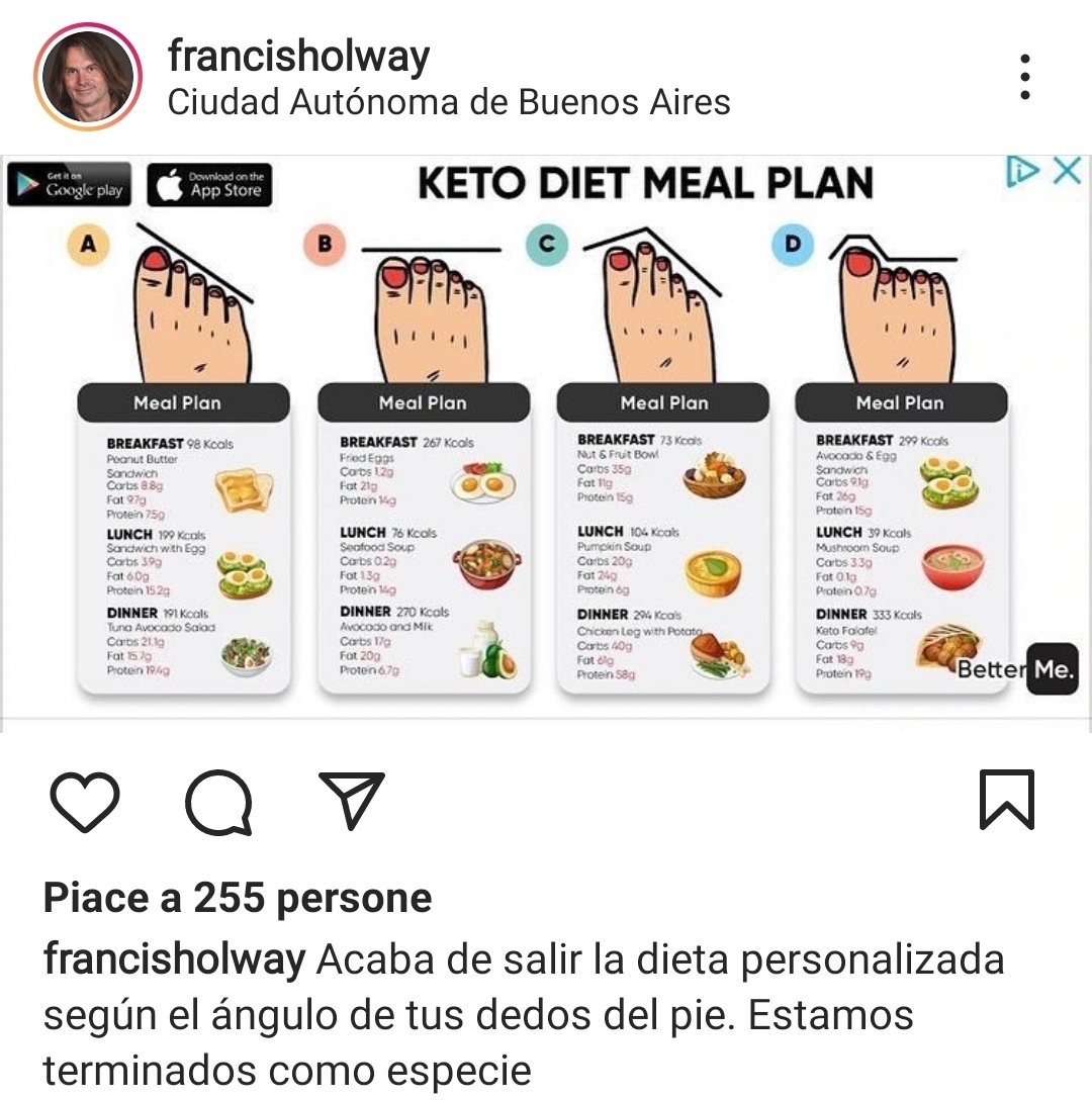 ElNutriDice's tweet photo. Esto ya raya en la tontería más absurda que pueda existir en relación con las dietas.

Además, con #Keto. No hagas keto, así tus dedos tengan cualquiera de las 4 formas a continuación: https://t.co/TqonAYGuTA