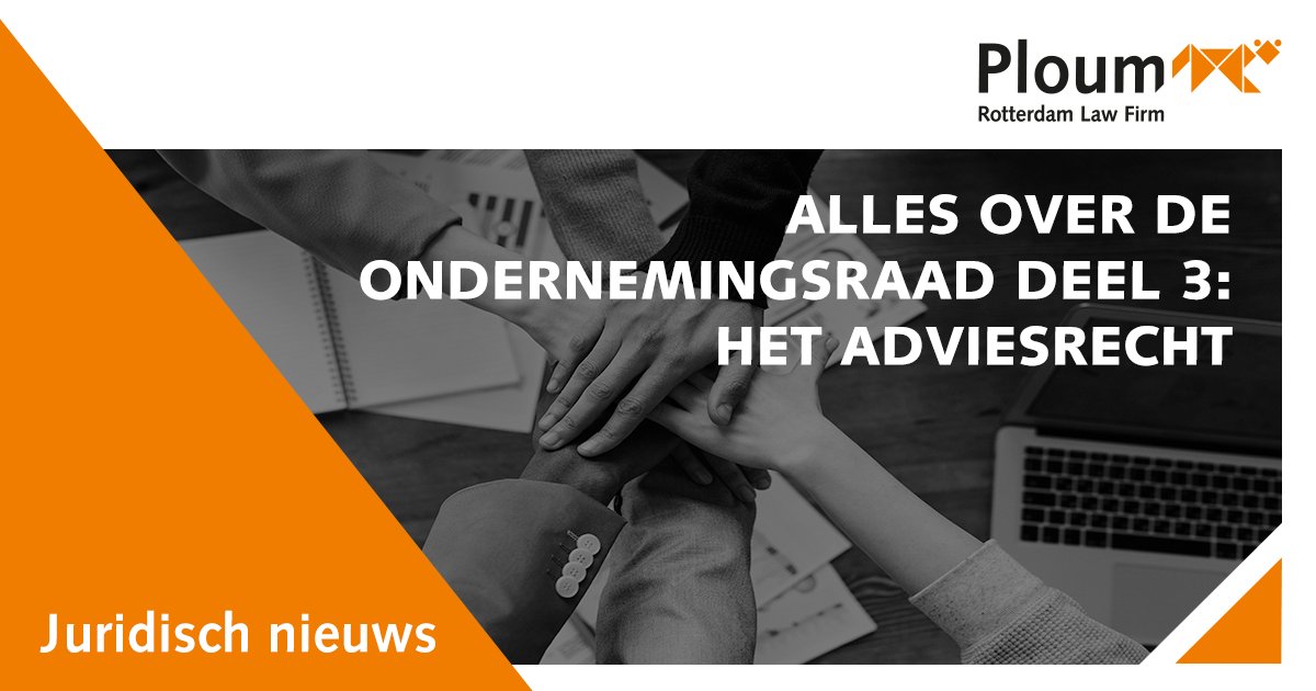 In het nieuwste deel van onze serie ‘Alles over de WOR’ gaan wij in op één van de belangrijkste rechten van de ondernemingsraad: het adviesrecht. Lees het in de nieuwe update door Astrid van Toledo.

bit.ly/3uXXOiv

#arbeidsrecht #WOR #ondernemingsraad