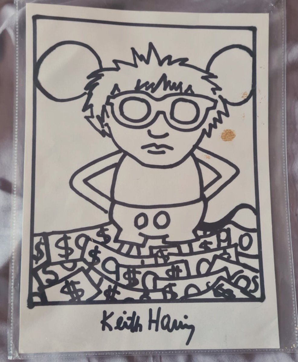 powderblue's tweet photo. #KeithHaring #provenance #art #artwork #forsale #collector https://t.co/bfmfROxIWp