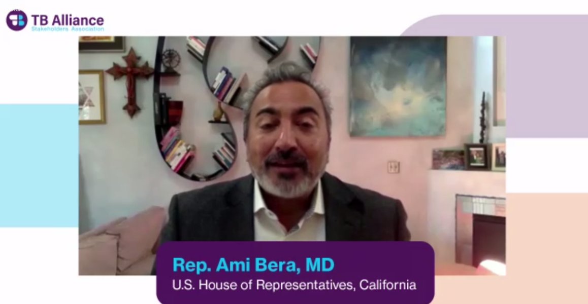 TB Alliance (@tballiance) on Twitter photo US Representative <a href="/RepBera/">Ami Bera, M.D.</a> highlights the impact of #COVID19 on the #TB pandemic, opportunities to leverage the response to #FightCOVID to help #endTB, and the importance of investing in TB R&D. #FightingPandemics US Representative <a href="/RepBera/">Ami Bera, M.D.</a> highlights the impact of #COVID19 on the #TB pandemic, opportunities to leverage the response to #FightCOVID to help #endTB, and the importance of investing in TB R&D. #FightingPandemics
