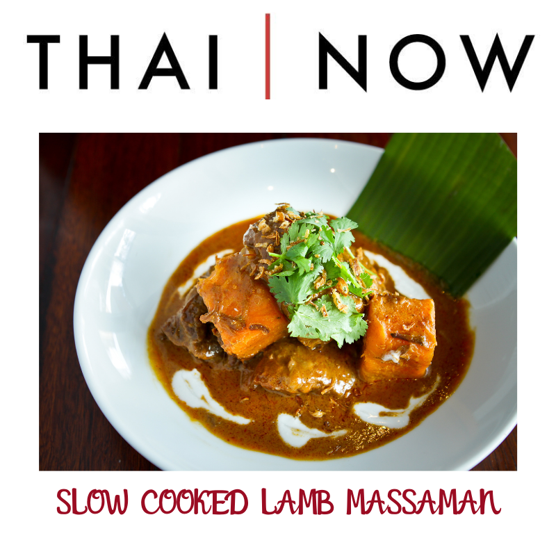 ThaiNowFood's tweet photo. ⭐ Enjoy our delicious Chef's Special tonight - Slow Cooked Lamb Massaman ⭐

This delicious warming dish has tender chunks of lamb and potato slow cooked in our peanutty Massaman sauce. ❤️

☎️ 0118 945 1111 or 
💻  https://t.co/frurAVOcAO

#ThaiNow #AuthenticThai #ThaiFood https://t.co/a1rlde9o8c