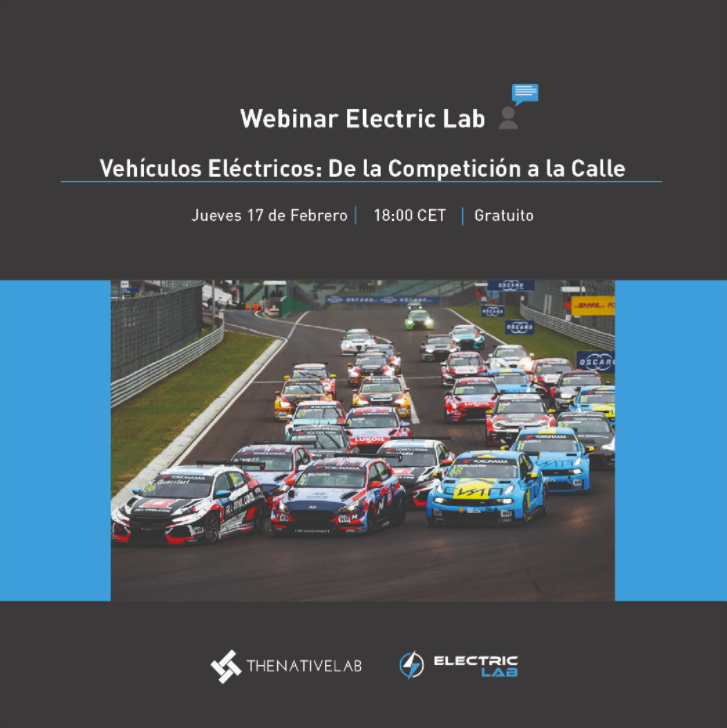 JaviMartin_ing's tweet photo. ¡Nos ponemos en marcha y retomamos los webinar gratuitos desde Electric Lab!
¿Quieres ponerte al día sobre la competición de vehículos eléctricos y su transferencia a la calle? 🚗💨
¡Te esperamos esta tarde a las 18:00h!

Enlace: https://t.co/7l4RIOqjAH

#MovilidadSostenible https://t.co/5xmJaW7Hhx