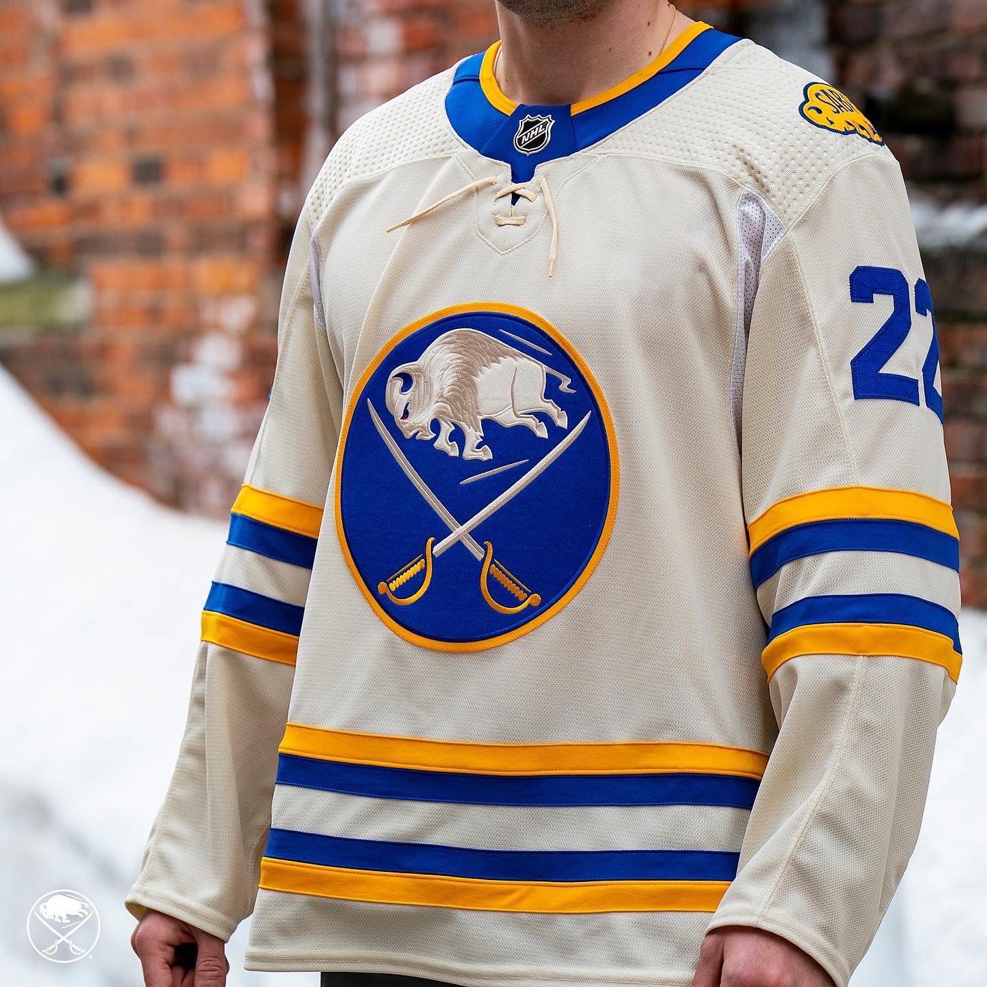 BarDown on X: Thoughts on this Sabres Heritage Classic jersey