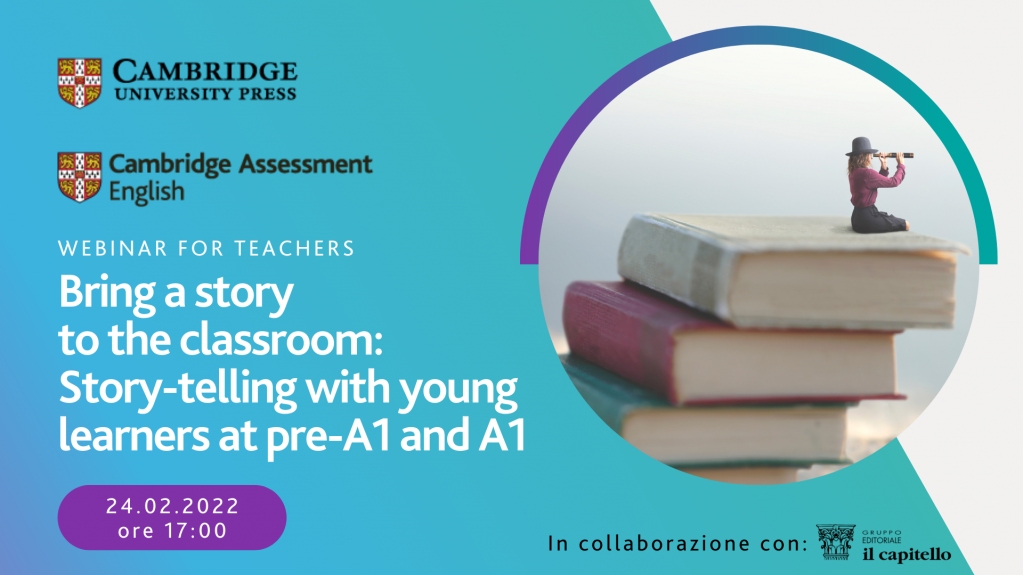 GEilcapitello's tweet photo. Iscriviti al #webinar con Sarah Ellis e Simona Stambazzi per scoprire come lo #storytelling può diventare un ottimo strumento da usare in classe per la preparazione agli esami #Cambridge... e non solo 😉 👉 https://t.co/mzq3xrYOAv https://t.co/FdQatgwzmJ