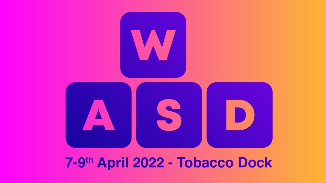 Date for your diaries folks! Keep April 7th-9th clear and come join us at @wasdlive_ 🤩

We'll be bringing a whole host of brand new and recent games for you to play and experience for the first time! 🎮

See our games line-up in our news post ➡ bit.ly/3uQTcuJ 📰
