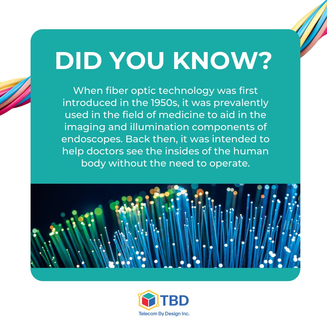 TelecomByDesign's tweet photo. There is no denying that #FibreOptics has been a revolutionary #technology, here is an interesting fact.

#DidYouKnow #FunFact #FibreOpticsFact #TBD #TelecomByDesign #DataCabling #OntarioBusiness #BCBusiness https://t.co/PLoDrxF1ee
