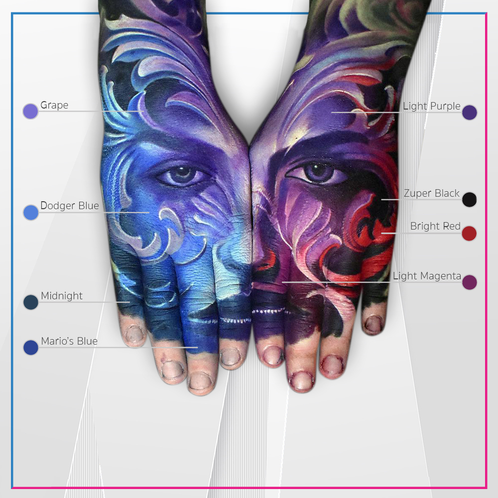 Pretty Purple — Fusion Tattoo Ink — Pick Your Size 1oz or 2oz – Painful  Pleasures