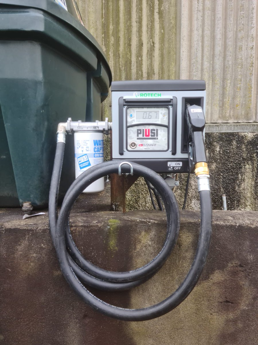 *** 𝘽𝙎𝙢𝙖𝙧𝙩 𝙋𝙪𝙢𝙥 𝙐𝙥𝙜𝙧𝙖𝙙𝙚 ***
Existing Cube 70MC fitted over 13 years ago replaced with a new BSmart cloud based fuel management system. This pump is accessed via an APP on the drivers phone &amp; monitored on the <a href="/PiusiOfficial/">piusi</a>  Cloud