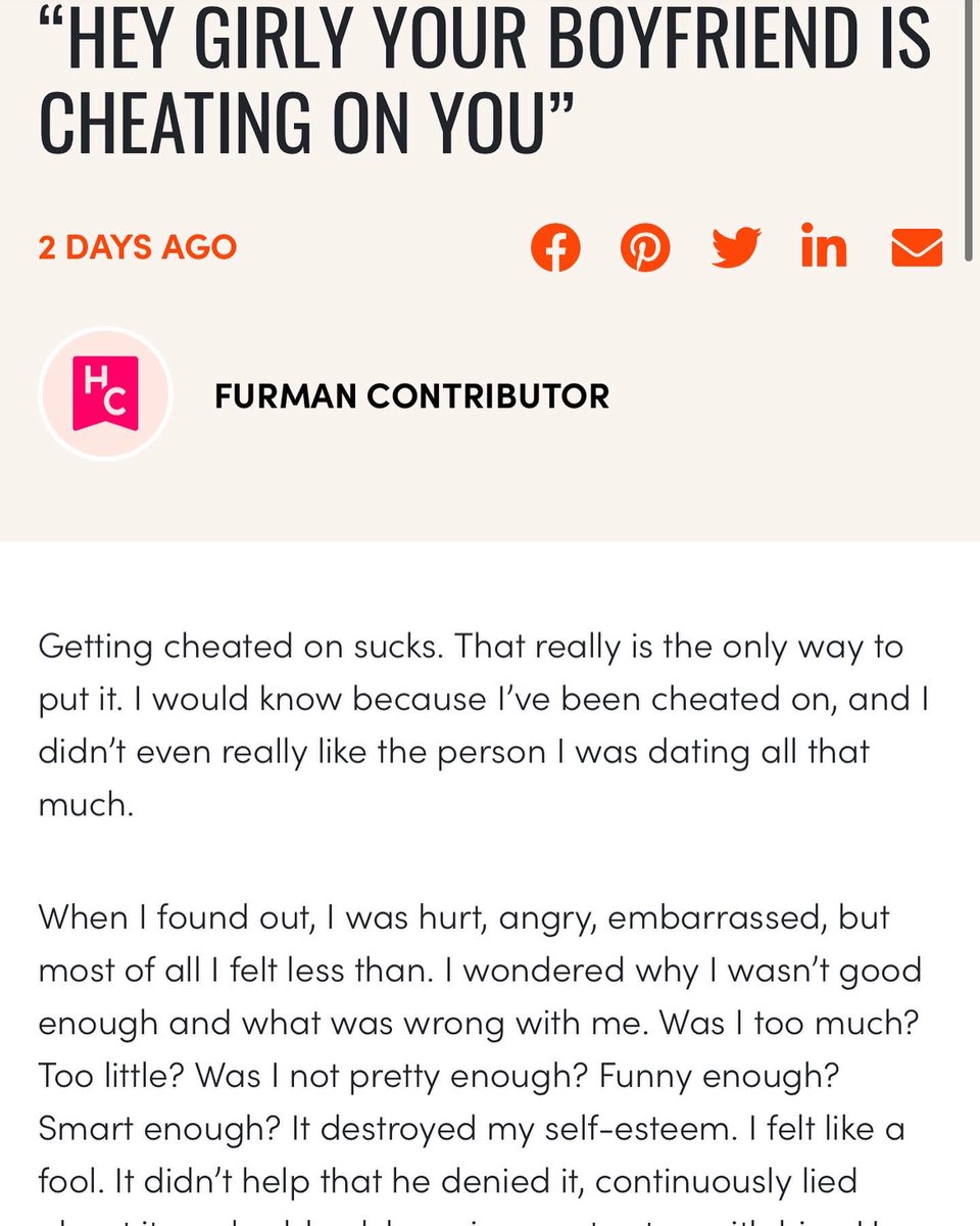 No one wants a “hey girly” text. One of our lovely writers gives her insight on her experience!