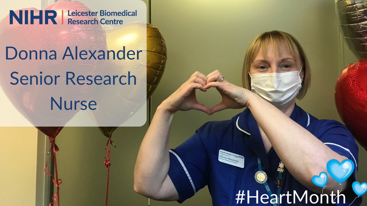 NIHR Leicester BRC and CRF (@leicesterbrc) on Twitter photo “Today’s research is tomorrow’s practice is a phrase we’ve often used in the past, I just can’t think of a better phrase to explain the importance of research.” Senior research nurse, Donna Alexander. #HeartMonth
<a href="/LeicResearch/">Research at Leicester's Hospitals</a> <a href="/ang2504/">Andrea Marshall</a> <a href="/MichelleSnape/">Michelle Snapton</a> <a href="/UoLCVS/">Uni of Leicester Cardiovascular Sciences</a> “Today’s research is tomorrow’s practice is a phrase we’ve often used in the past, I just can’t think of a better phrase to explain the importance of research.” Senior research nurse, Donna Alexander. #HeartMonth
<a href="/LeicResearch/">Research at Leicester's Hospitals</a> <a href="/ang2504/">Andrea Marshall</a> <a href="/MichelleSnape/">Michelle Snapton</a> <a href="/UoLCVS/">Uni of Leicester Cardiovascular Sciences</a>