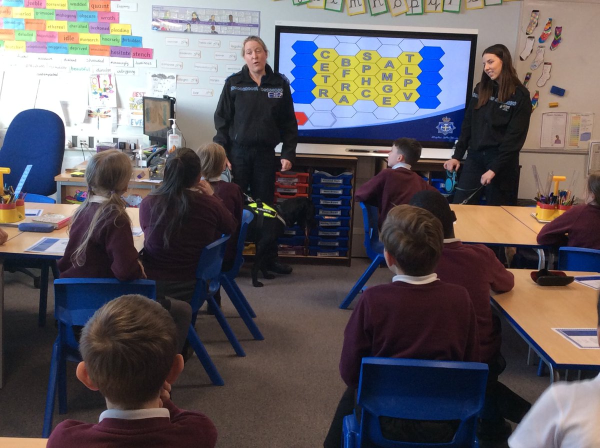 Durham Constabulary (@durhampolice) on Twitter photo We're committed to building great relationships with young people โพ
Part of our work includes delivering carousel sessions to KS2 pupils around the county.
๐งโ๐Yesterday, Aycliffe NPT & <a href="/JetandBen/">Jet and Ben</a> visited Vane Rd Primary to talk anti-social behaviour and the consequences. We're committed to building great relationships with young people โพ
Part of our work includes delivering carousel sessions to KS2 pupils around the county.
๐งโ๐Yesterday, Aycliffe NPT & <a href="/JetandBen/">Jet and Ben</a> visited Vane Rd Primary to talk anti-social behaviour and the consequences.