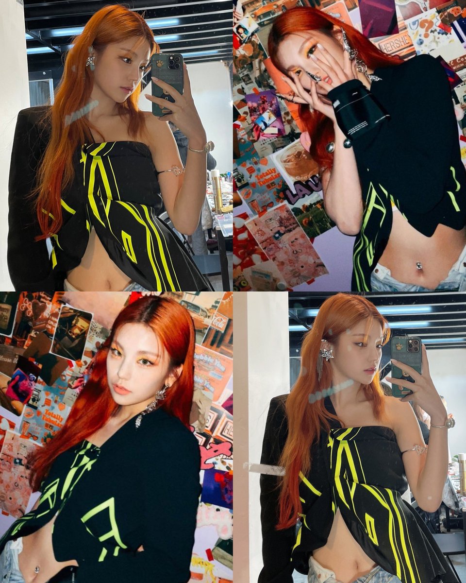 this hwang yeji look was a whole cultural reset