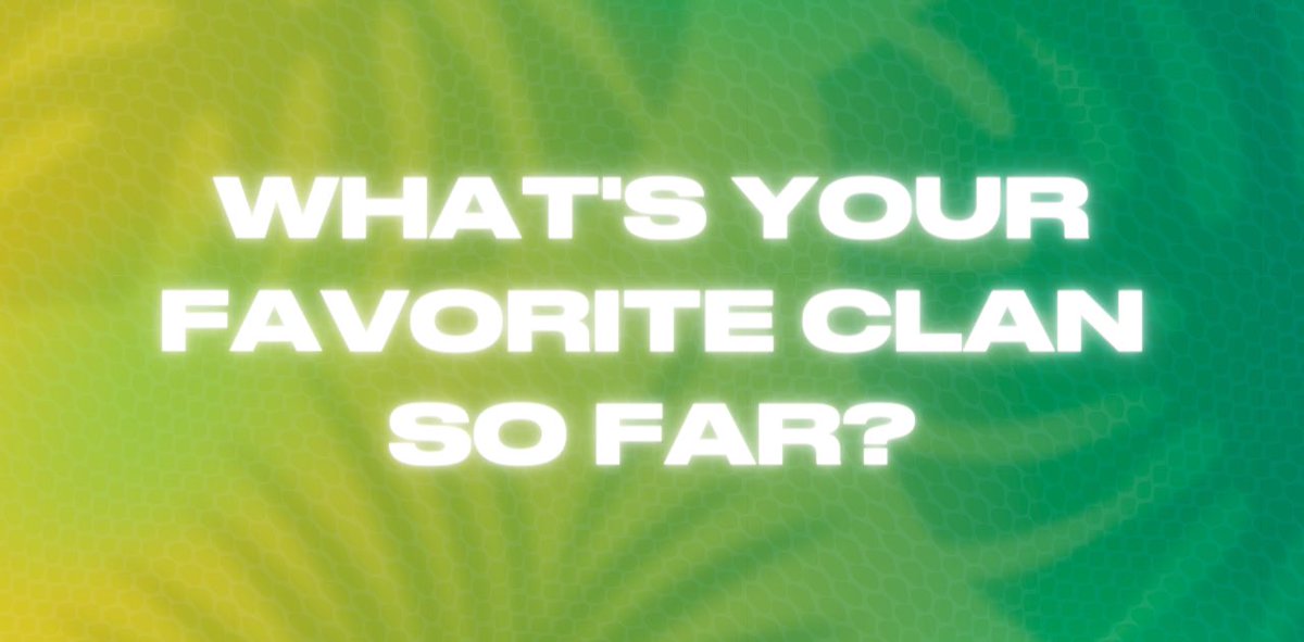 Alright MetaFriends ! 
3 of the MetaKameleon Nation clans have now be revealed 🦎

Time to check the scores 🏆
Comment to let us know 👋