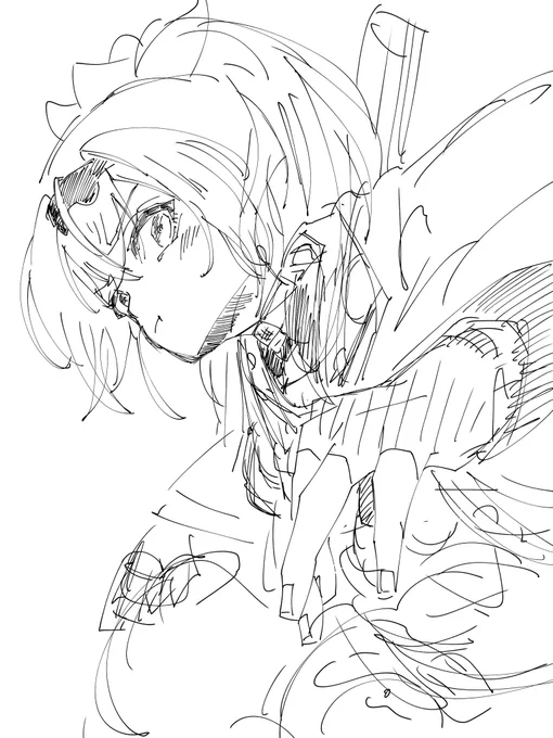 らくがき(∩'-'⊂)(∩'-'⊂)ニンニン 