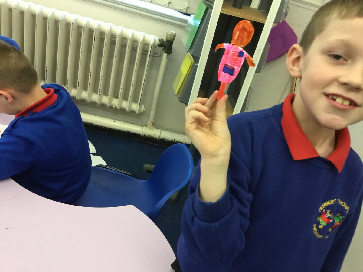 HTPS_Year3's tweet photo. @HTPS_Year3 Making our puppets to act out the story Lila and the Secret of the Rain #htpsLLC https://t.co/U5hEhJ7xy7