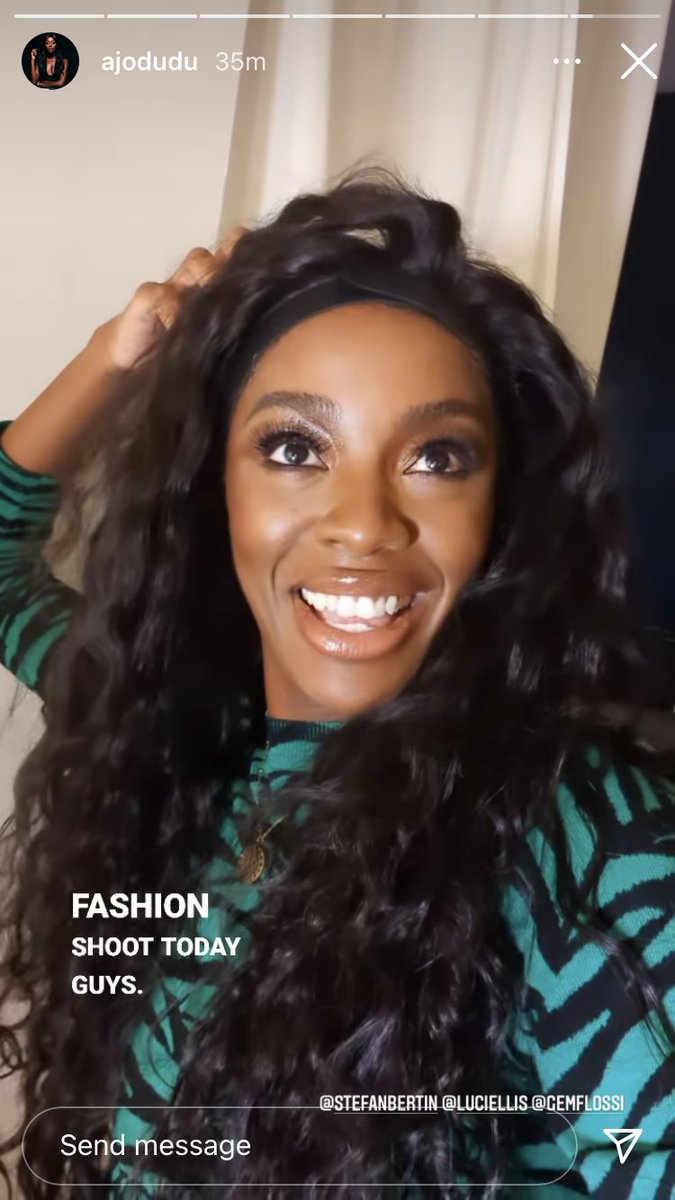 hellooooalright's tweet image. Everybody get ready @AJOdudu in her fashion model era is coming! #bornforthis #modelbehaviour