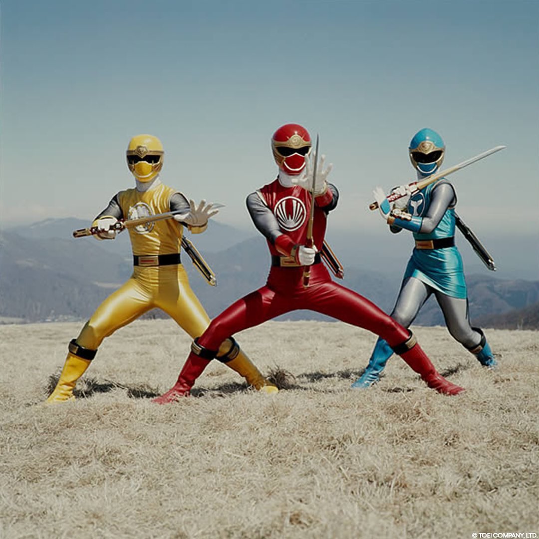 Easily my favorite Ninja Sentai suits. #Hurricanger #忍風戦隊