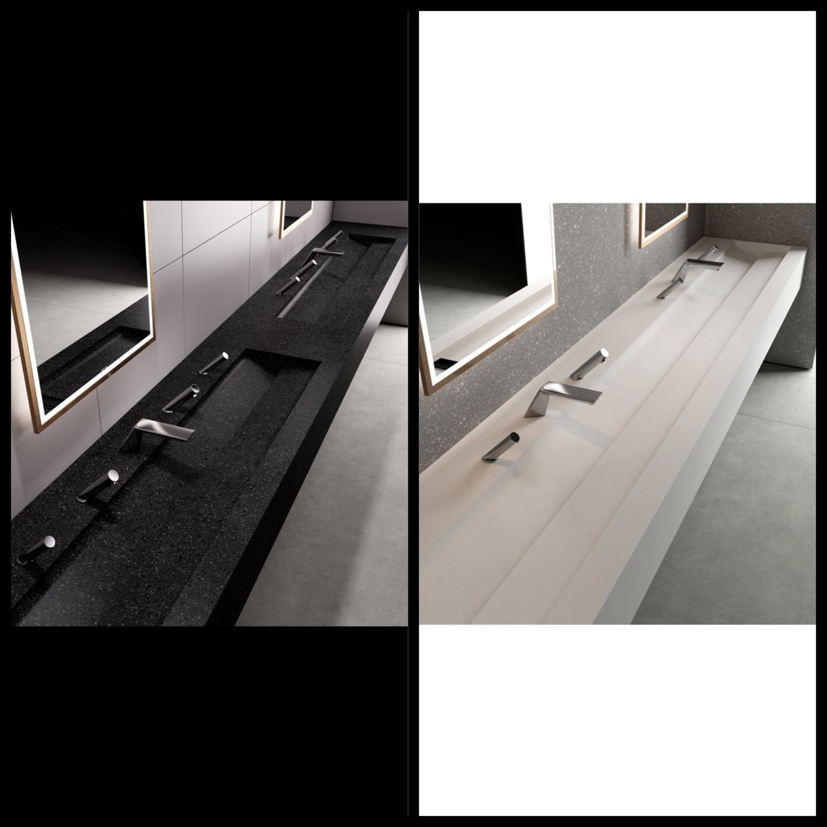 DryerUk's tweet image. BLACK OR WHITE

Which one would you pick to match the aesthetics of your washroom?

Let’s vote:
Like for black 
Comment for White 

#XLERATORsync #sinksystem #luxurybathrooms #black #white #Technology #Bathroomtechnology