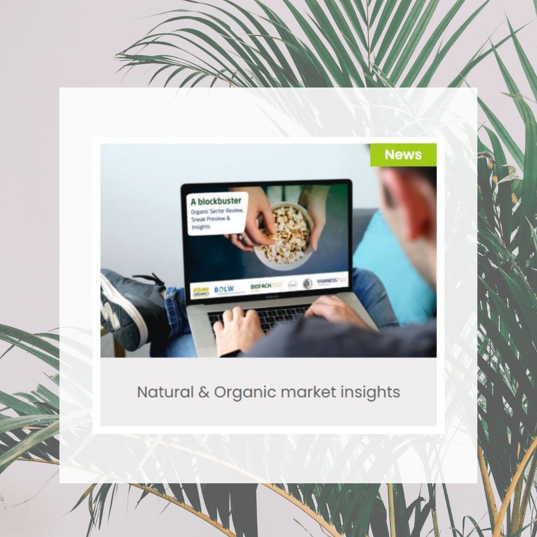 📣 NATRUE has participated in the 💻 event organised by @biofachvivaness! ☺️ Do you want to get some insights📉 on the international and national #markets for #natural and #organiccosmetics 🌿🧴 and #organicfood🥙? Click👉🏼bit.ly/359ApjC